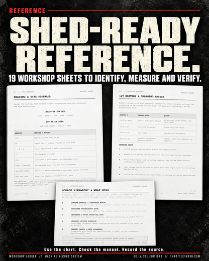Workshop Ledger - Print Edition + PDF