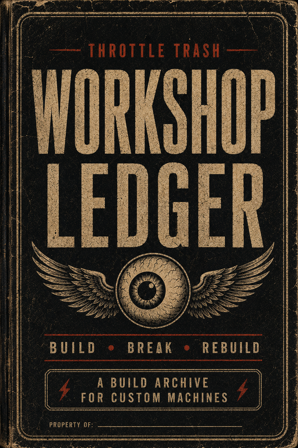 Workshop Ledger — Machine Record System for Custom Builders | Throttle Trash Supply Co.